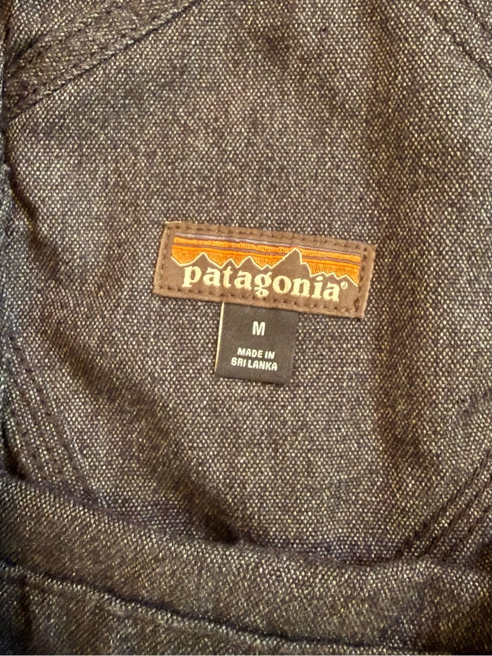 Patagonia Black Denim Overalls Like New - Picture 4 of 7